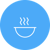 Bowl icon for nutrition and diet tracking app development