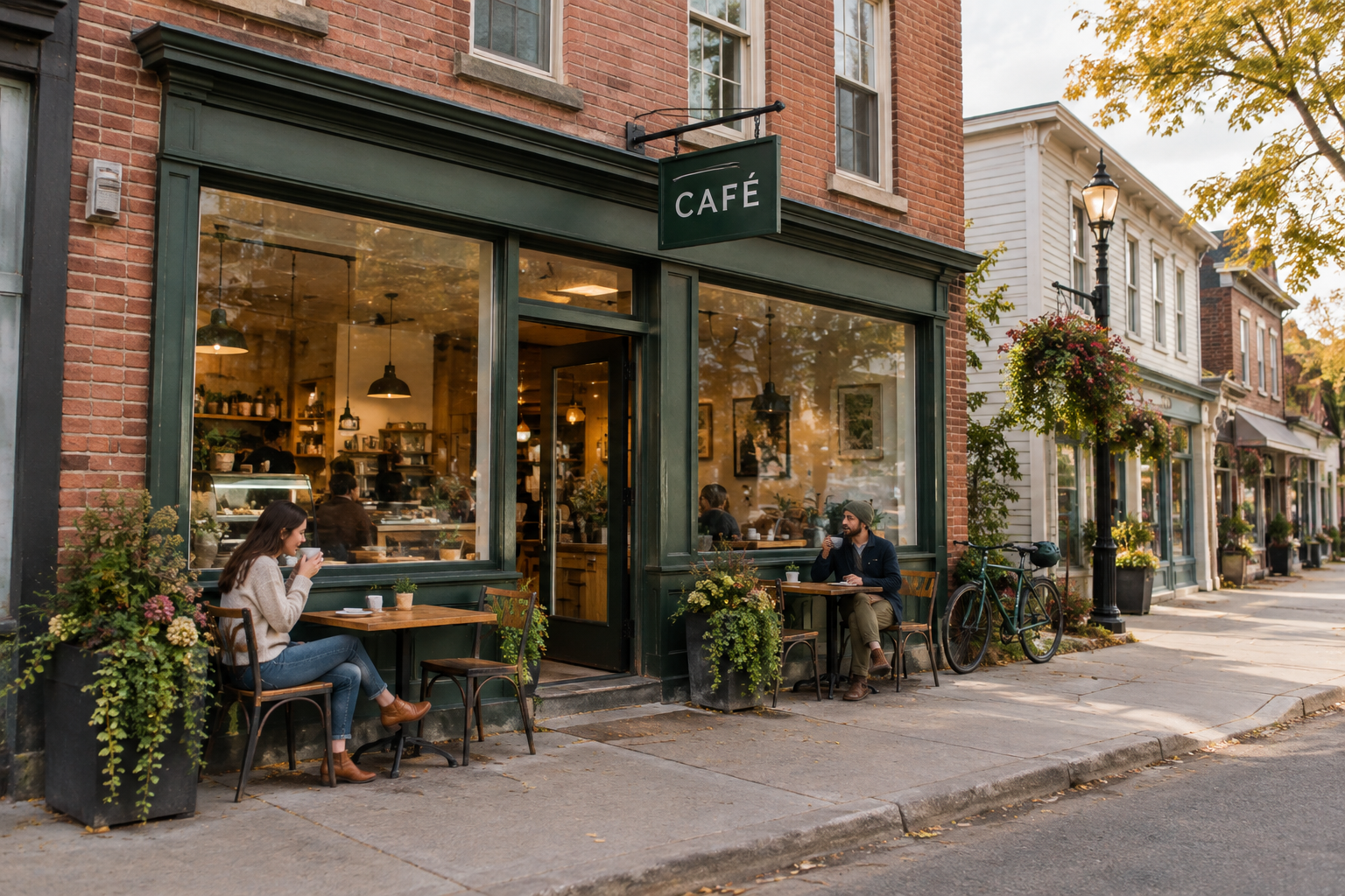 Café de village canadien