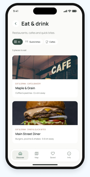 Mistvale — Eat and drink